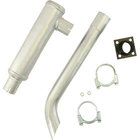 Muffler Conversion Kit for Kubota B1550D, B1550E 15541-12110