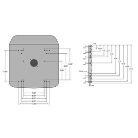 Seat for Universal Products 450000BK