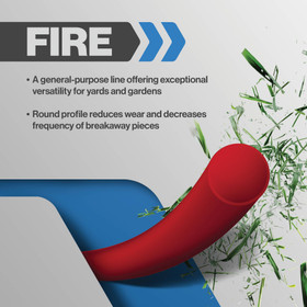 Silver Streak Fire Trimmer Line 380-641 for Diameter 0.080", Size5 lb.