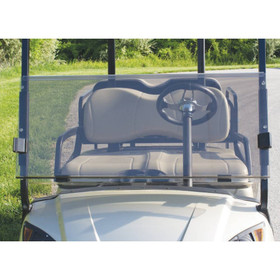 851-007 Clear Windshield for Yamaha Drive Golf Cart Two Piece FlipDown
