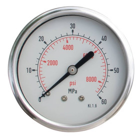 Pressure Washer Gauge 758-965 1/4 Inlet 8000 PSI