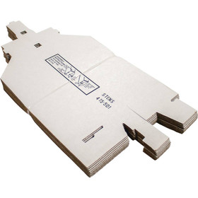 Parts Box 4" Height, 12" Length, 2" Width, Interlocking tabs 415-501