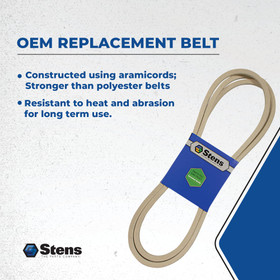 604817 Fan Belt for Hustler 932558 and 934604 RaPTOr SD with 54" deck 604817 Fan Belt for Hustler 932558 and 934604 RaPTOr SD with 54" deck