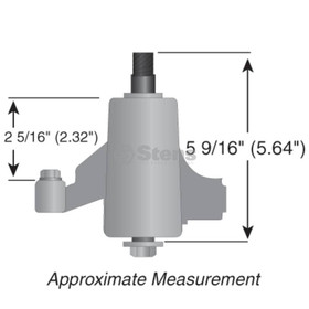 3点で9700 Spindle Assembly 285-302 for Hustler 931741, 931881, 931899