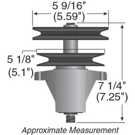 285-748 Spindle Assembly for MTD 918-04134D 618-04134D