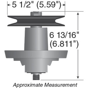 Spindle Assembly 285-131 for MTD 918-04197B