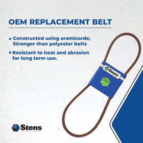 OEM Replacement Belt 265-936 for Wright Mfg. 71460065 OEM Replacement Belt 265-936 for Wright Mfg. 71460065