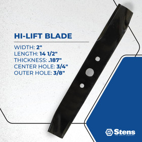 Hi-Lift Blade 345-090 for Simplicity 1656144ASM Hi-Lift Blade 345-090 for Simplicity 1656144ASM