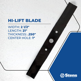 Hi-Lift Blade 345-115 for Woods 1001513 Hi-Lift Blade 345-115 for Woods 1001513