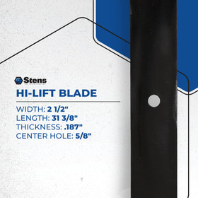 Hi-Lift Blade 345-413 for Toro 33-4750-03 Hi-Lift Blade 345-413 for Toro 33-4750-03