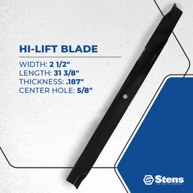 Hi-Lift Blade 345-413 for Toro 33-4750-03 Hi-Lift Blade 345-413 for Toro 33-4750-03