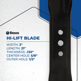 Hi-Lift Blade 330-845 for Lawn-Boy 612543-03 Hi-Lift Blade 330-845 for Lawn-Boy 612543-03