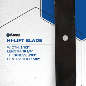Hi-Lift Blade 330-149 for Husqvarna 539100340 Hi-Lift Blade 330-149 for Husqvarna 539100340