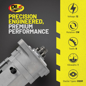 Thomas Equipment T84 Starter 1989-1998 16871-63012, RS41287 410-52054