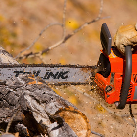 Chainsaw Bar & Chain Combo 16 inch Laminate 3/8 STD .050 Gauge 60 Drive Links for Echo