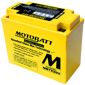 Motobatt Battery for Universal Products 12N163A, 12N163B, 12N164A, 12N164B