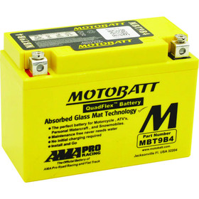 Motobatt Battery for Universal Products CT9B4, YT9BBS