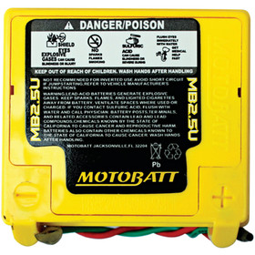 Motobatt Battery for Universal Products YB2.5-C-1, YB2.5-C-2, YB2.5L-C