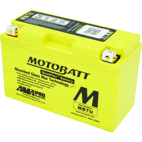 Motobatt Battery for Universal Products YT7B4, YT7BBS