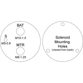 Solenoid for Valeo 182712, 594309, John Deere RE63197 Tractors; 245-40022
