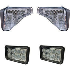 Tiger Lights 12V LED Light Kit Flood/Spot Combo Off-Road Light; BobcatKit-2