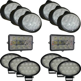 Tiger Lights Complete LED Light Kit for John Deere 9470 STS, 9560 STS Off-Road Light; JDKit-5