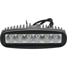 Tiger Lights LED Flood Light 1300 Lumens, 18 Wattage, 12V, Flood Off-Road Light; TL118F