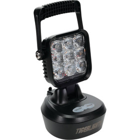 Rechargeable Tiger Lights LED Magnetic Work Light 3 3/8 Length, Flashing/Flood Off-Road Light