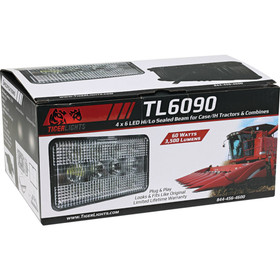 12V Tiger Lights LED High/Low Beam for Case 1294, 1394 Flood/Spot Off-Road Light; TL6090