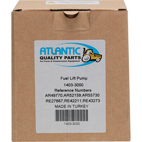 Fuel Pump for John Deere 1010, 1020, 1030, 1040 AR49770 Tractors; 1403-3000 Fuel Pump for John Deere 1010, 1020, 1030, 1040 AR49770 Tractors; 1403-3000