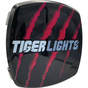 Tiger Lights Lens Cover for 4" Mojave Light 1" Height, 4 1/4" Length, 4 1/4" Width; TLM4-LC