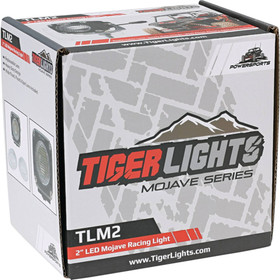 Tiger Lights LED 2" Mojave Series Light 1.800 Amps, 2 1/4" Depth, 12-24 Volt, 20 Watt; TLM2