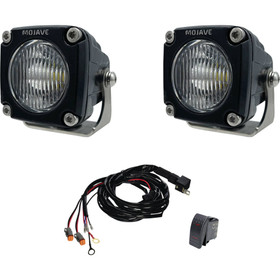 Tiger Lights Dual LED 2" Mojave Light Kit 2 1/4" Depth, 2 3/8" Height, 12-24 Volt; TLM2-KIT