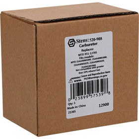 Carburetor for MTD 21AA40M1000, 21AA40M1000, 21AA40M1029 751-10797; 520-908