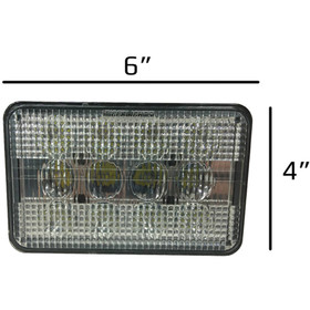 LED Tractor Headlight For Case/International Harvester 3088, 3288; TL2010-1
