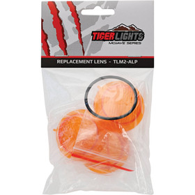 2" Mojave Amber Lens Pack w/ O-Ring Wide Flood, Flood, and Spot; TLM2-ALP