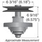 Spindle Assembly 285-846 for MTD 918-04124A