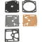 OEM Gasket & Diaphragm Kit for Zama C3M-DM11 and C3M-DM12A carburetors; 616-260