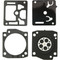 OEM Gasket & Diaphragm Kit for Zama C3-DM21A, C3-DM22A carburetors; 616-289