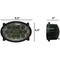 12V Tiger Lights LED Oval Combine Roof Light 5.4 Amps, Flood Off-Road Light; TL8420