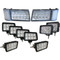 Tiger Lights 12V, 480W Complete LED Light Kit for Case/IH MX110 Off-Road Light; CaseKit-10