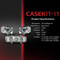 Tiger Lights 12V LED Headlight Kit Flood/Spot Combo Off-Road Light; CaseKit-11