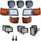 Tiger Lights 12V Complete LED Light Kit for Case/IH Magnum 180 Off-Road Light; CaseKit-4