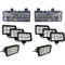 Tiger Lights 12V Complete LED Light Kit Flood/Spot Combo Off-Road Light; FNHKit-1