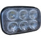 12V Tiger Lights LED Headlight for Case SR130B, SR150B Flood Offroad Light; TL780
