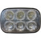 12V Tiger Lights LED Headlight for Case SR130B, SR150B Flood Offroad Light; TL780