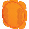 8" Mojave Amber Lens w/ O-Ring; TLM8-ALC