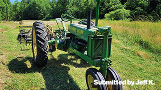 Old John Deere Tractor