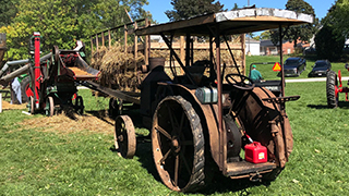 Row of Tractors