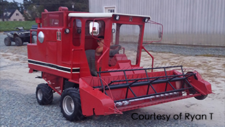 Homemade combine